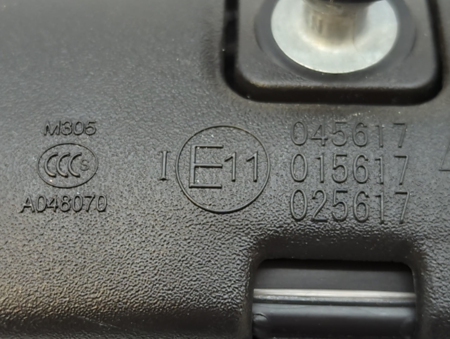 2017-2019 Ford Escape Interior Rear View Mirror Replacement OEM P/N:E11015617 E11045617 Fits Fits 2015 2016 2017 2018 2019 O