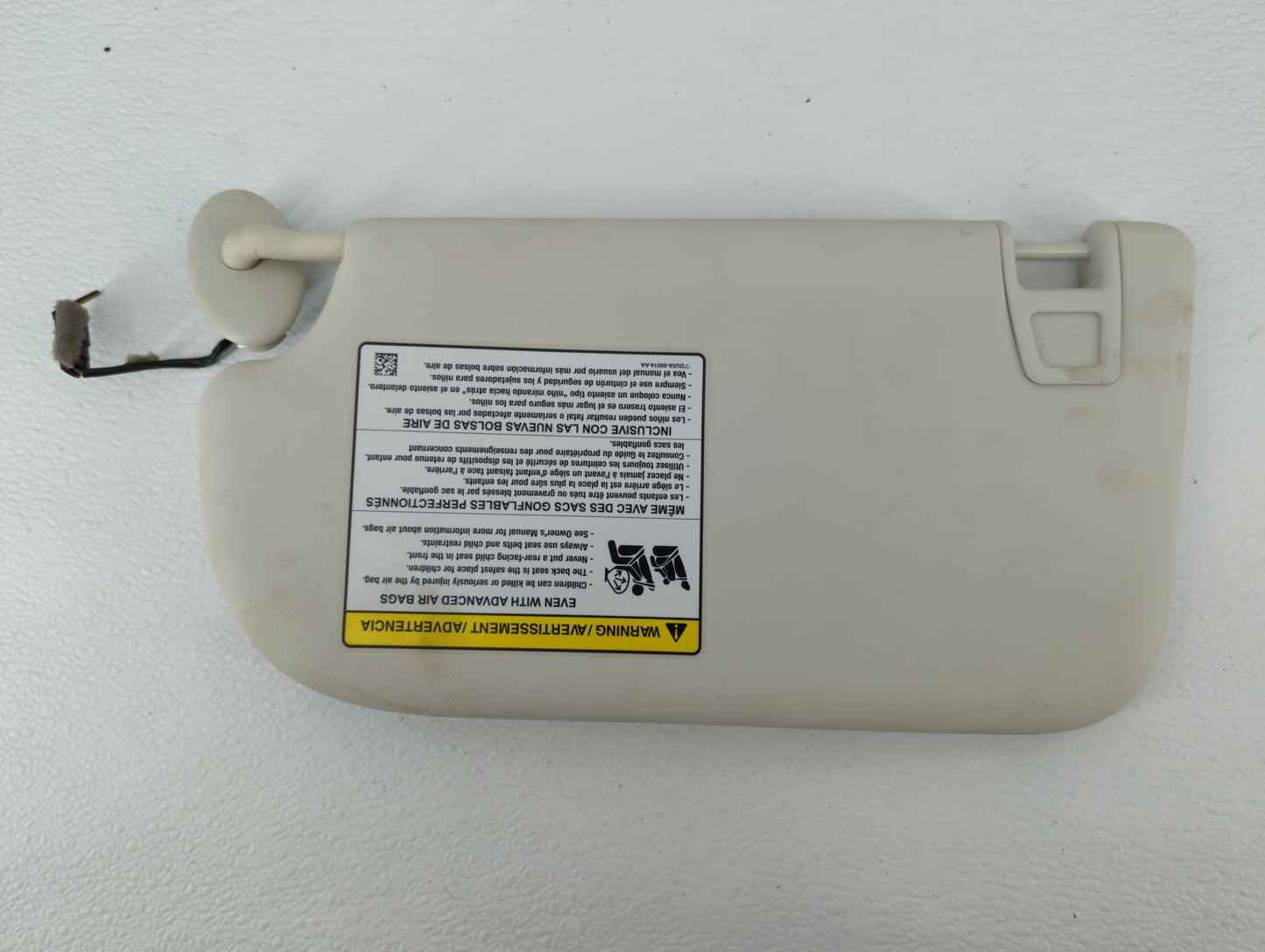 2013-2019 Ford Escape Sun Visor Shade Replacement Passenger Right Mirror Fits Fits 2013 2014 2015 2016 2017 2018 2019 OEM Us