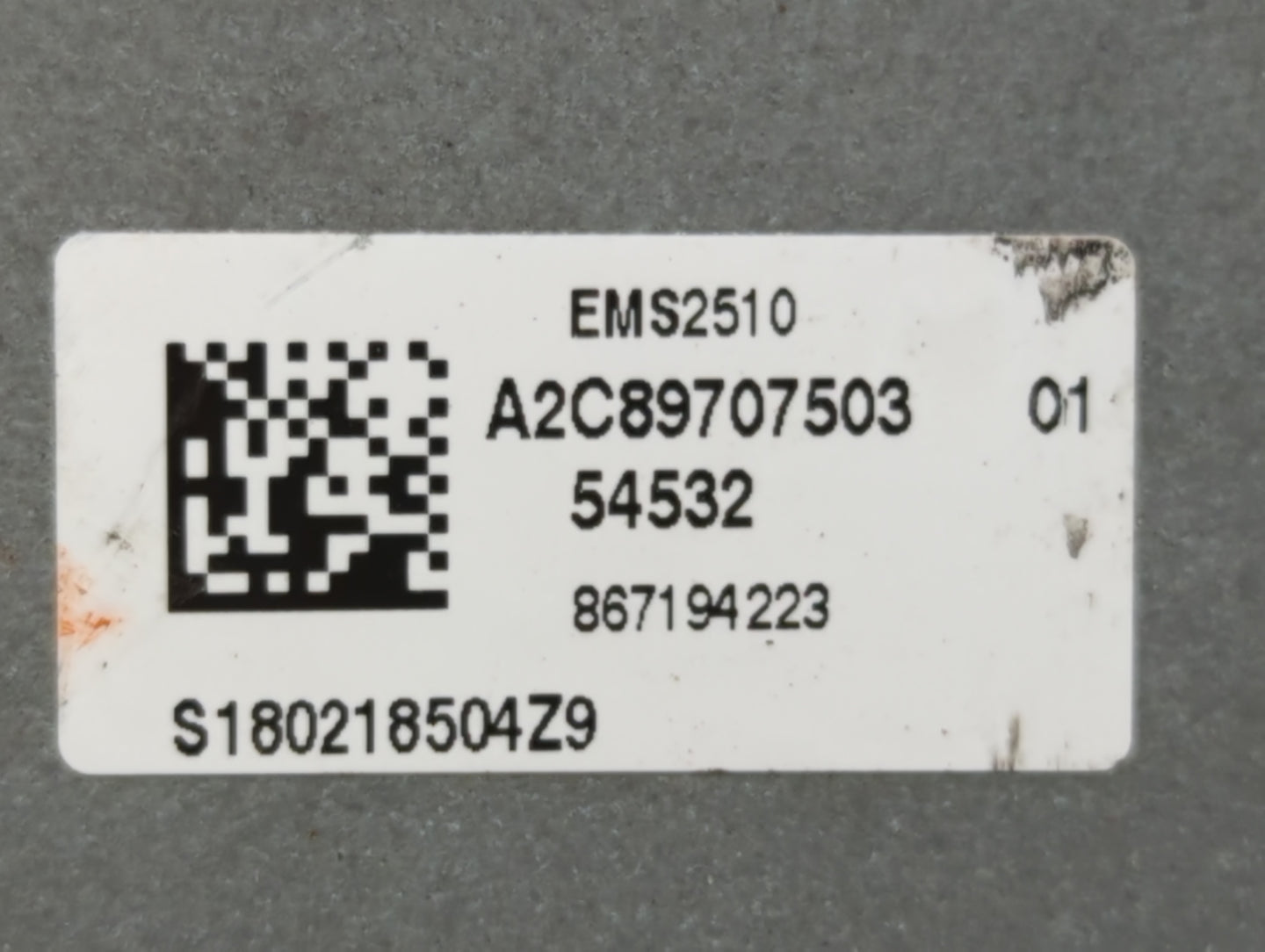 2017-2019 Ford Escape PCM Engine Control Computer ECU ECM PCU OEM P/N:HJ5A-12A650-MA Fits Fits 2017 2018 2019 OEM Used Auto 