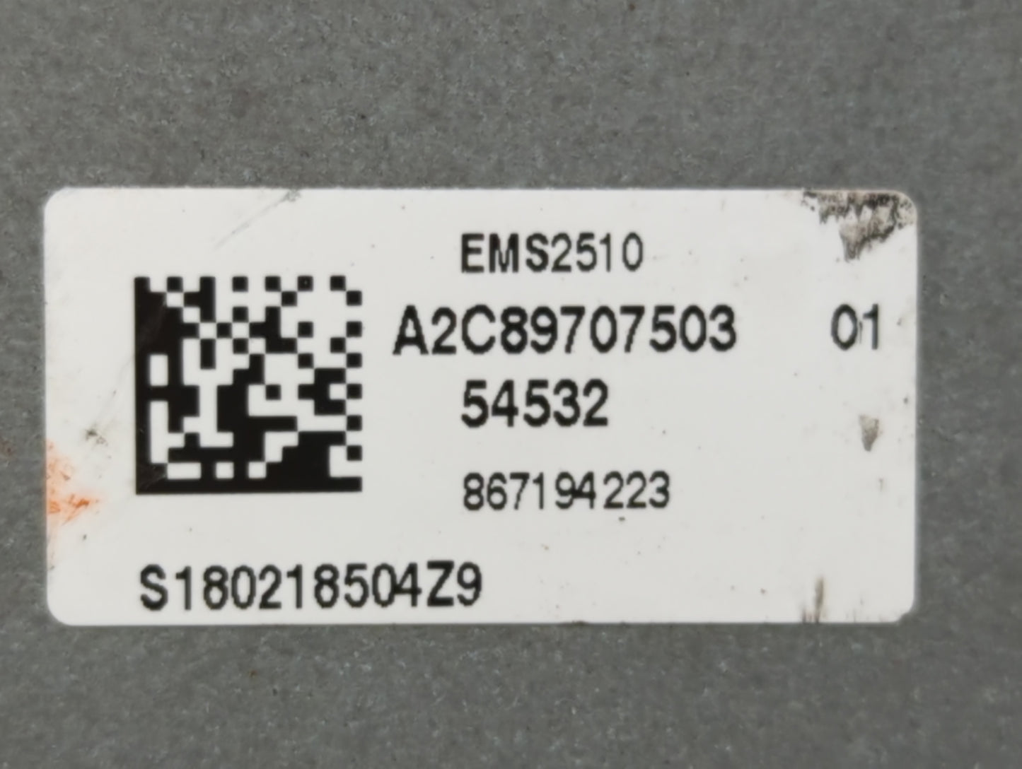 2017-2019 Ford Escape PCM Engine Control Computer ECU ECM PCU OEM P/N:HJ5A-12A650-MA Fits Fits 2017 2018 2019 OEM Used Auto 