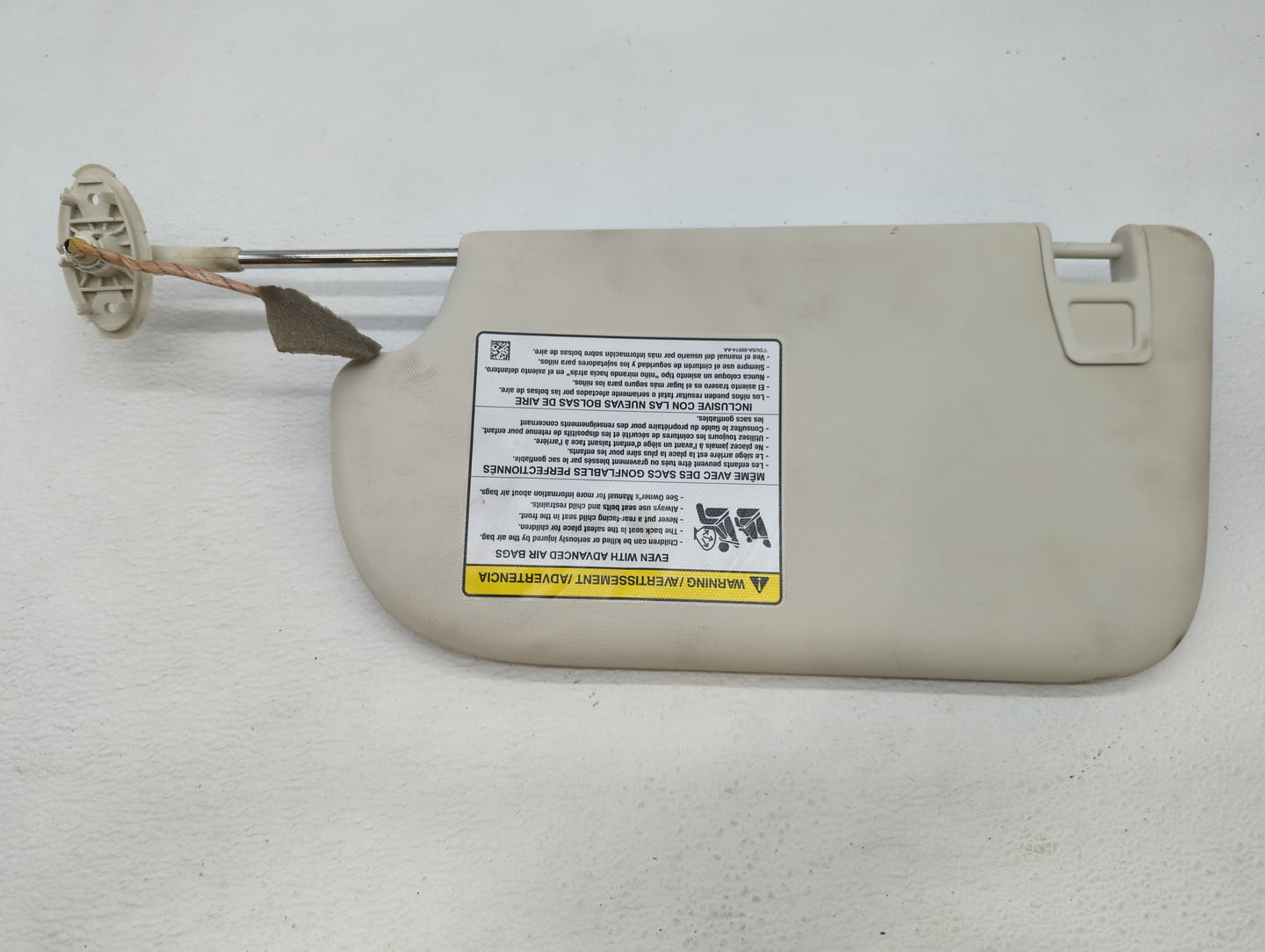 2013-2019 Ford Escape Sun Visor Shade Replacement Passenger Right Mirror Fits Fits 2013 2014 2015 2016 2017 2018 2019 OEM Us