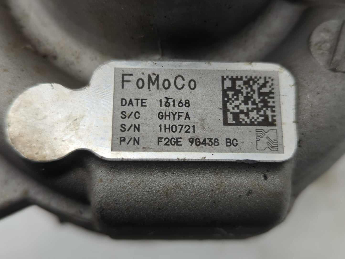 2017 Ford Escape Turbocharger Turbo Charger Super Charger Supercharger - Oemusedautoparts1.com