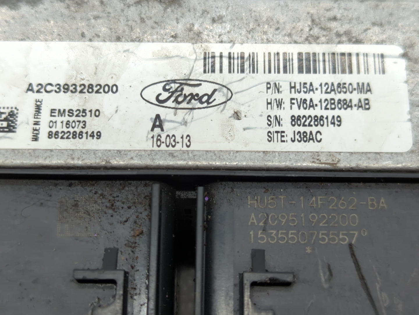 2017-2019 Ford Escape PCM Engine Control Computer ECU ECM PCU OEM P/N:HJ5A-12A650-MA Fits Fits 2017 2018 2019 OEM Used Auto 