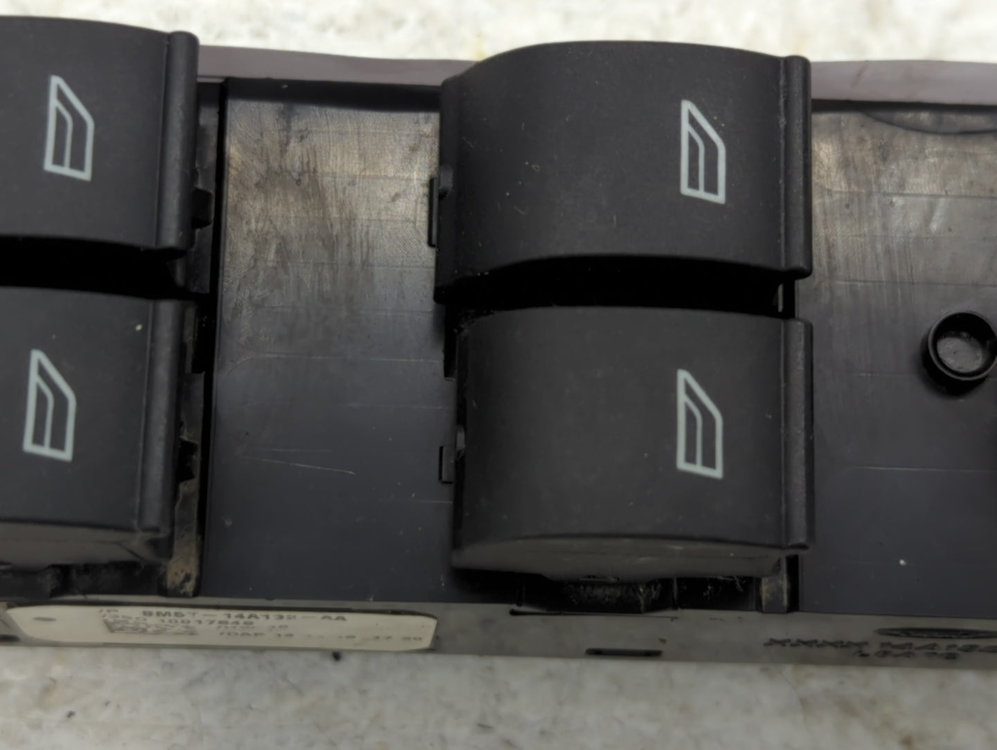 2013-2019 Ford Escape Master Power Window Switch Replacement Driver Side Left P/N:BM5T-14A132-AA Fits OEM Used Auto Parts - 