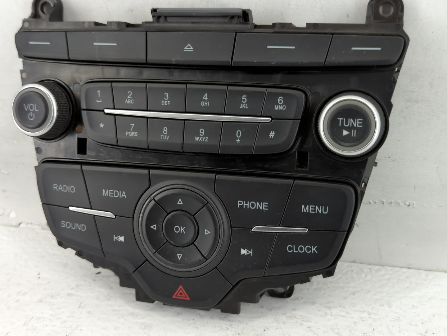 2017 Ford Escape Radio AM FM Cd Player Receiver Replacement P/N:F1FT 18K811 LD Fits OEM Used Auto Parts - Oemusedautoparts1.