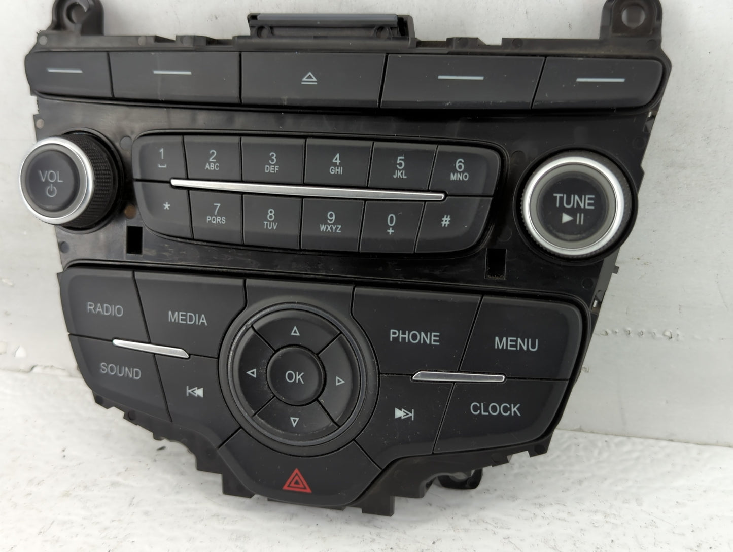 2017 Ford Escape Radio AM FM Cd Player Receiver Replacement P/N:F1FT 18K811 LD Fits OEM Used Auto Parts - Oemusedautoparts1.