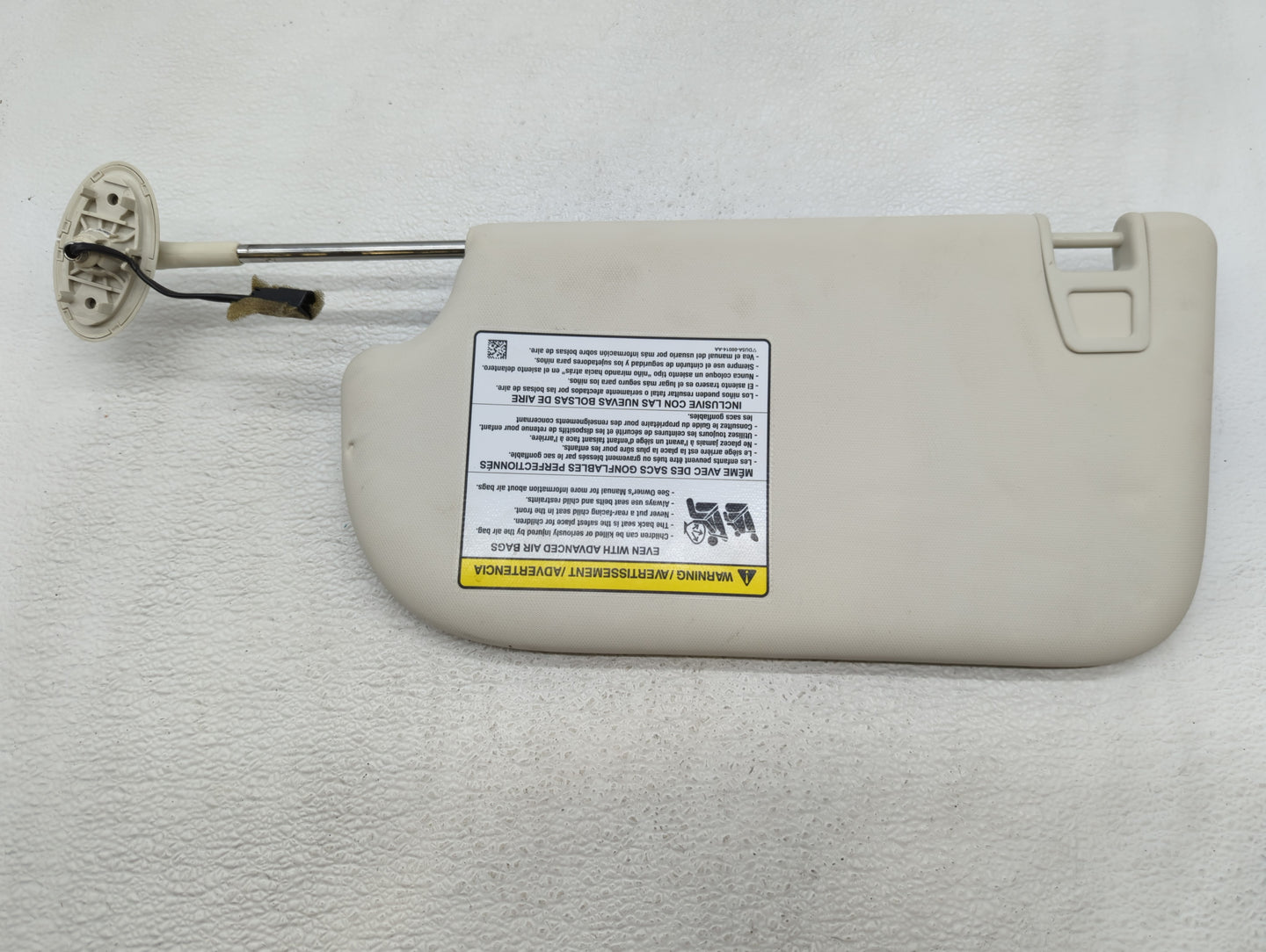 2013-2019 Ford Escape Sun Visor Shade Replacement Passenger Right Mirror Fits Fits 2013 2014 2015 2016 2017 2018 2019 OEM Us