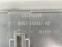 2017 Ford Escape Fusebox Fuse Box Panel Relay Module P/N:AV6T-14A067-AD Fits OEM Used Auto Parts - Oemusedautoparts1.com