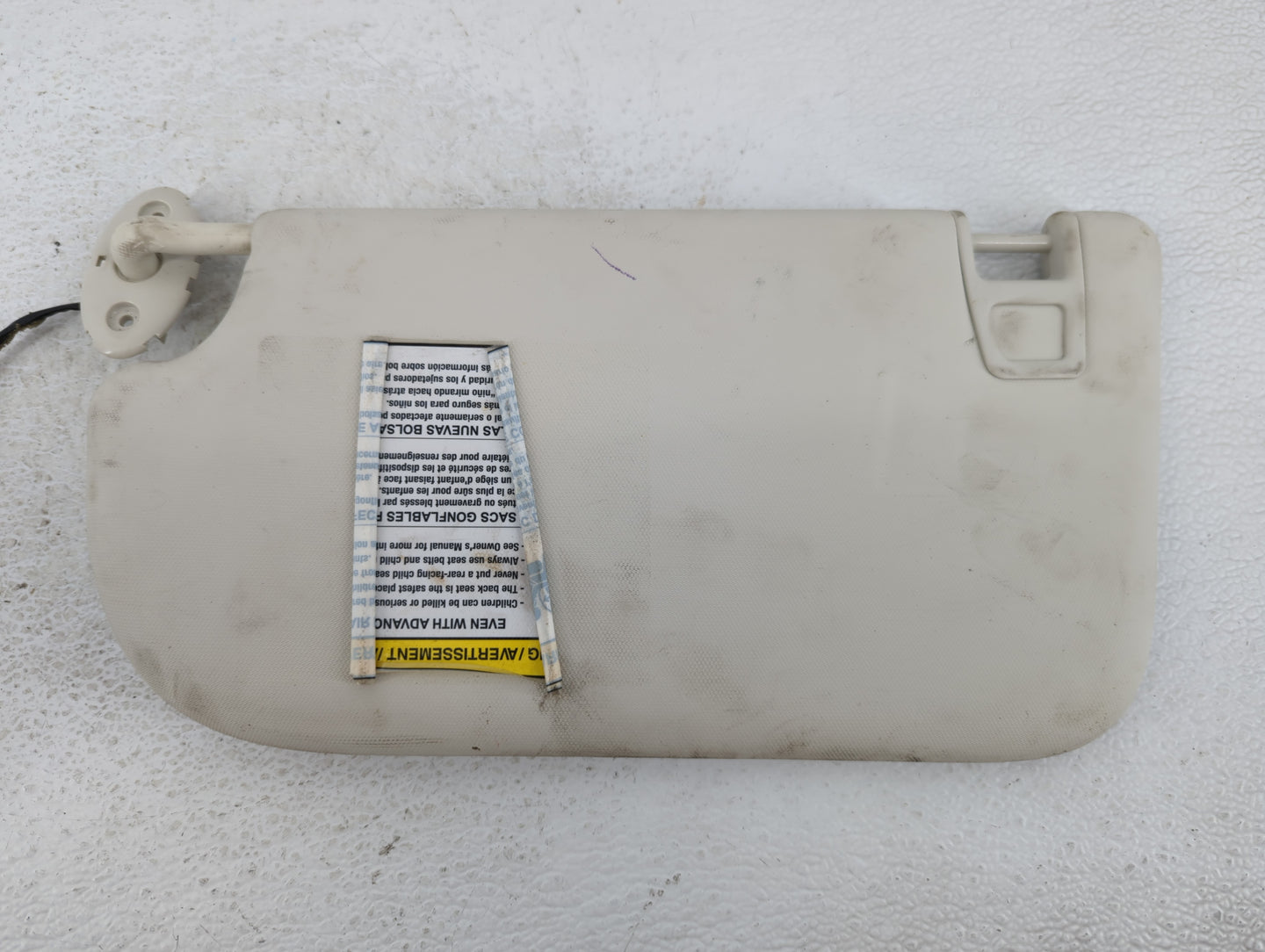2013-2019 Ford Escape Sun Visor Shade Replacement Passenger Right Mirror Fits Fits 2013 2014 2015 2016 2017 2018 2019 OEM Us