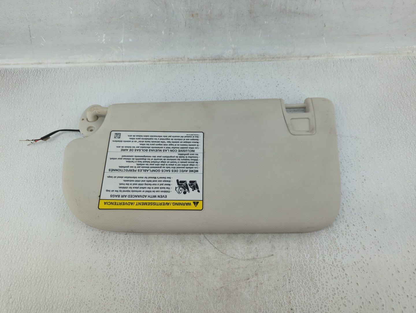 2013-2019 Ford Escape Sun Visor Shade Replacement Passenger Right Mirror Fits Fits 2013 2014 2015 2016 2017 2018 2019 OEM Us