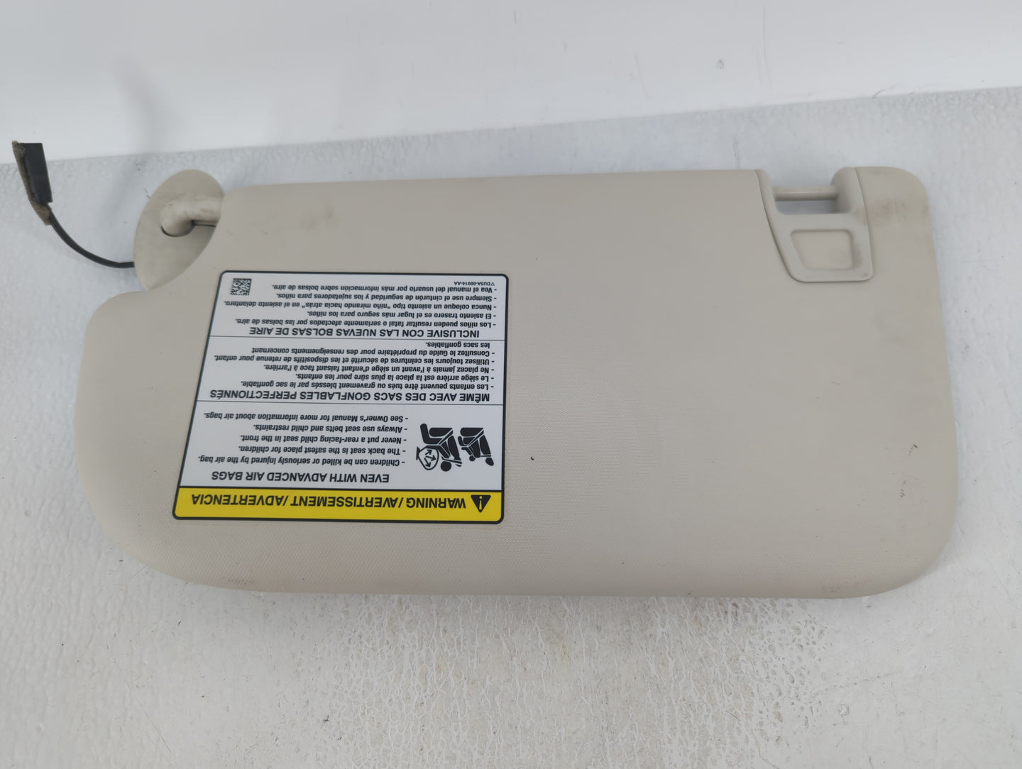 2013-2019 Ford Escape Sun Visor Shade Replacement Passenger Right Mirror Fits Fits 2013 2014 2015 2016 2017 2018 2019 OEM Us