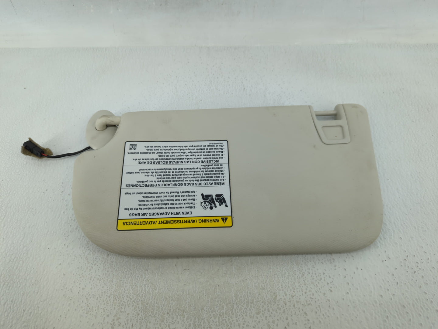 2013-2019 Ford Escape Sun Visor Shade Replacement Passenger Right Mirror Fits Fits 2013 2014 2015 2016 2017 2018 2019 OEM Us