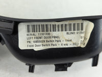 2017-2019 Ford Escape Master Power Window Switch Replacement Driver Side Left P/N:1085502X BM5T-14A132-AB Fits OEM Used Auto