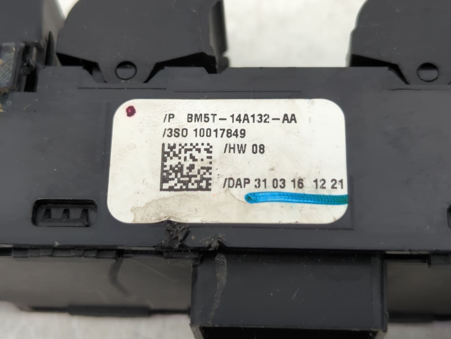 2013-2019 Ford Escape Master Power Window Switch Replacement Driver Side Left P/N:BM5T-14A132-AA Fits OEM Used Auto Parts - 