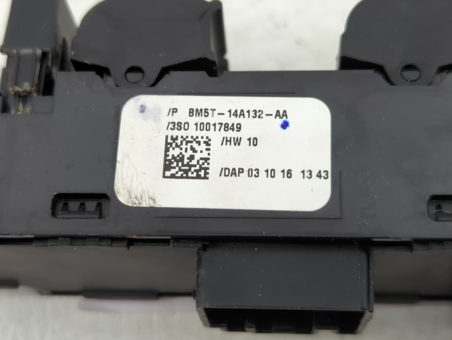 2013-2019 Ford Escape Master Power Window Switch Replacement Driver Side Left P/N:BM5T-14A132-AA Fits OEM Used Auto Parts - 