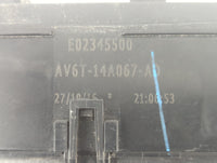 2017 Ford Escape Fusebox Fuse Box Panel Relay Module P/N:AV6T-14A067-AD Fits OEM Used Auto Parts - Oemusedautoparts1.com