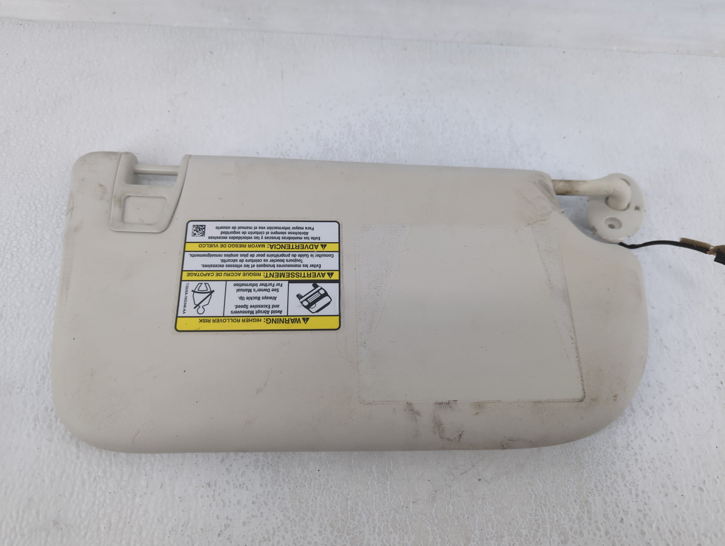 2013-2019 Ford Escape Sun Visor Shade Replacement Driver Left Mirror Fits Fits 2013 2014 2015 2016 2017 2018 2019 OEM Used A