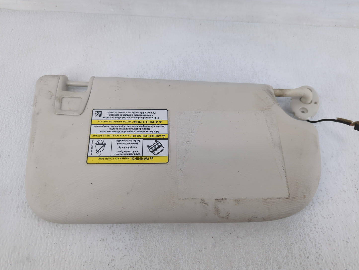 2013-2019 Ford Escape Sun Visor Shade Replacement Driver Left Mirror Fits Fits 2013 2014 2015 2016 2017 2018 2019 OEM Used A