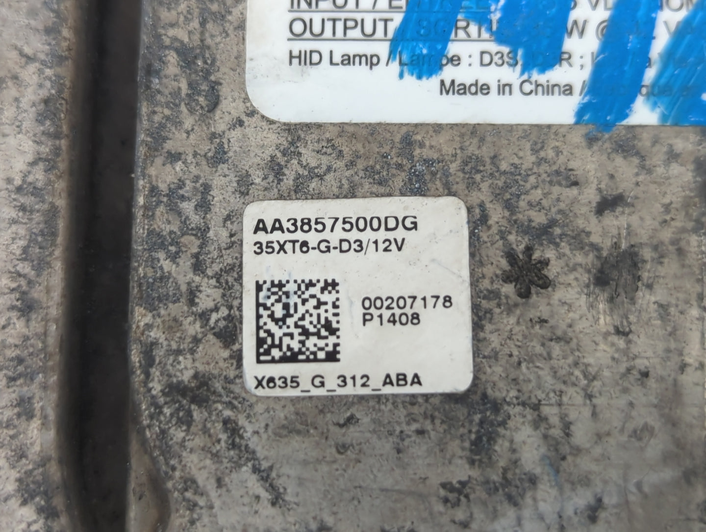 2017-2020 Ford Escape Headlight Ballast Head Light - Oemusedautoparts1.com