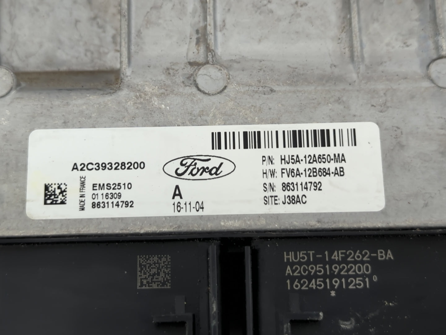 2017-2019 Ford Escape PCM Engine Control Computer ECU ECM PCU OEM P/N:HJ5A-12A650-MA Fits Fits 2017 2018 2019 OEM Used Auto 