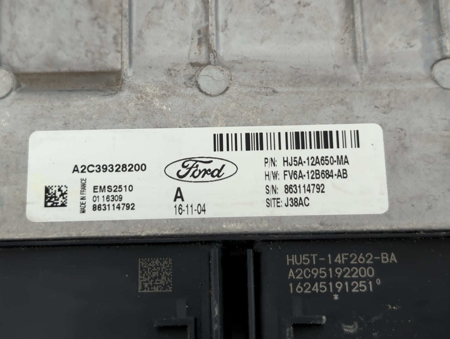 2017-2019 Ford Escape PCM Engine Control Computer ECU ECM PCU OEM P/N:HJ5A-12A650-MA Fits Fits 2017 2018 2019 OEM Used Auto 