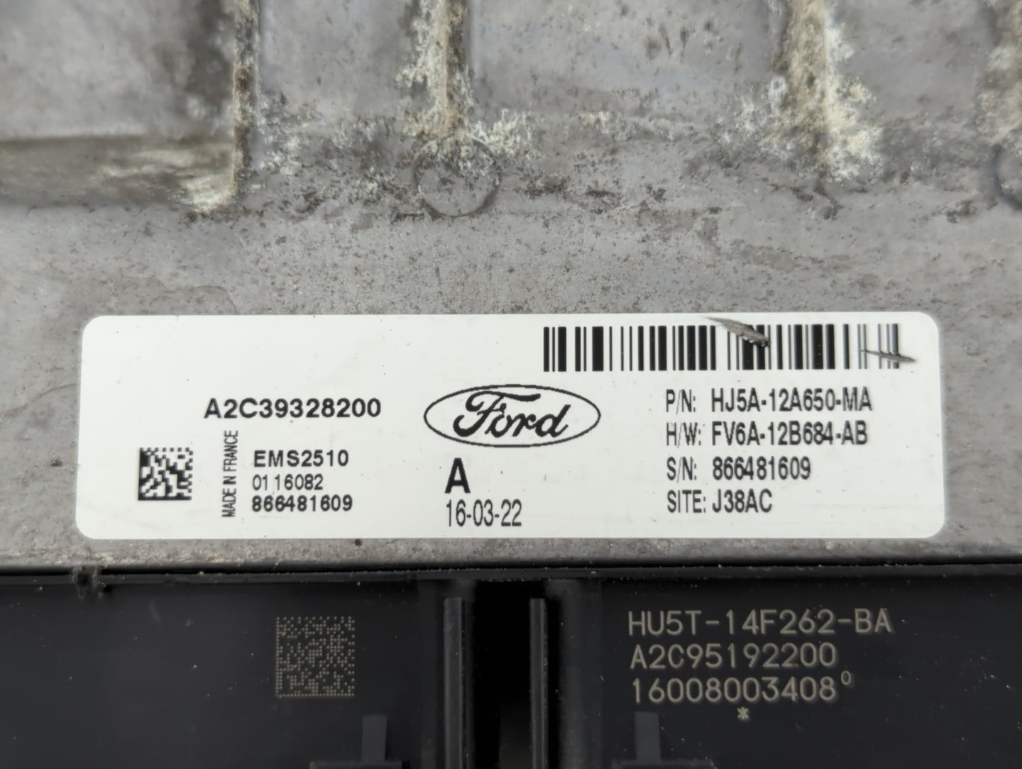 2017-2019 Ford Escape PCM Engine Control Computer ECU ECM PCU OEM P/N:HJ5A-12A650-MA 866481609 Fits Fits 2017 2018 2019 OEM 
