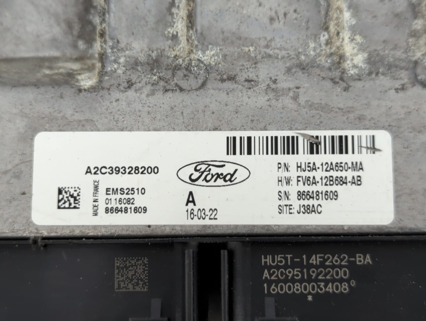 2017-2019 Ford Escape PCM Engine Control Computer ECU ECM PCU OEM P/N:HJ5A-12A650-MA 866481609 Fits Fits 2017 2018 2019 OEM 