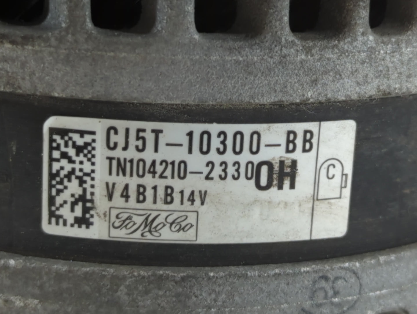 2013-2019 Ford Escape Alternator Replacement Generator Charging Assembly Engine OEM P/N:CJ5T-10300-BB Fits OEM Used Auto Par