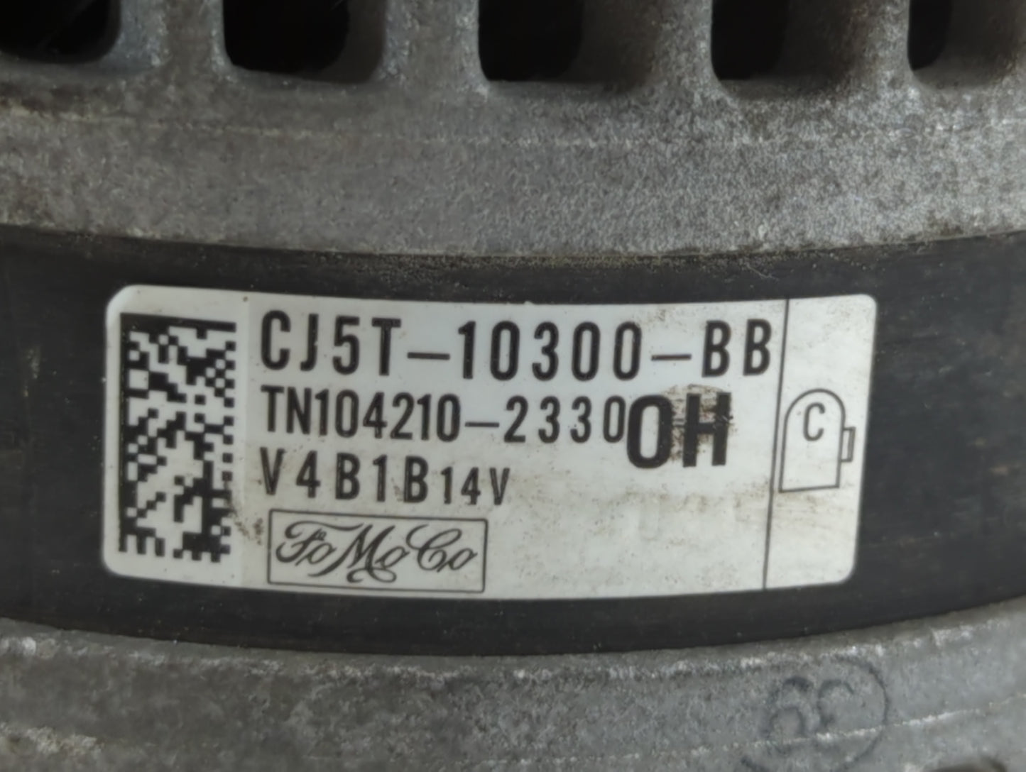 2013-2019 Ford Escape Alternator Replacement Generator Charging Assembly Engine OEM P/N:CJ5T-10300-BB Fits OEM Used Auto Par