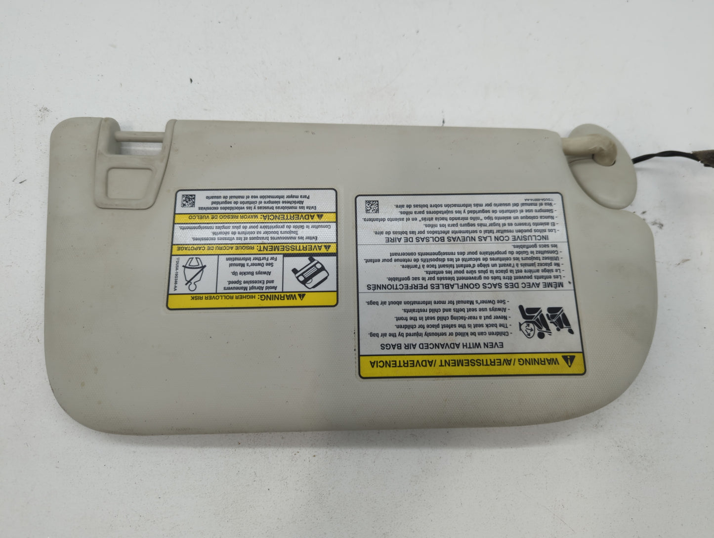 2013-2019 Ford Escape Sun Visor Shade Replacement Driver Left Mirror Fits Fits 2013 2014 2015 2016 2017 2018 2019 OEM Used A