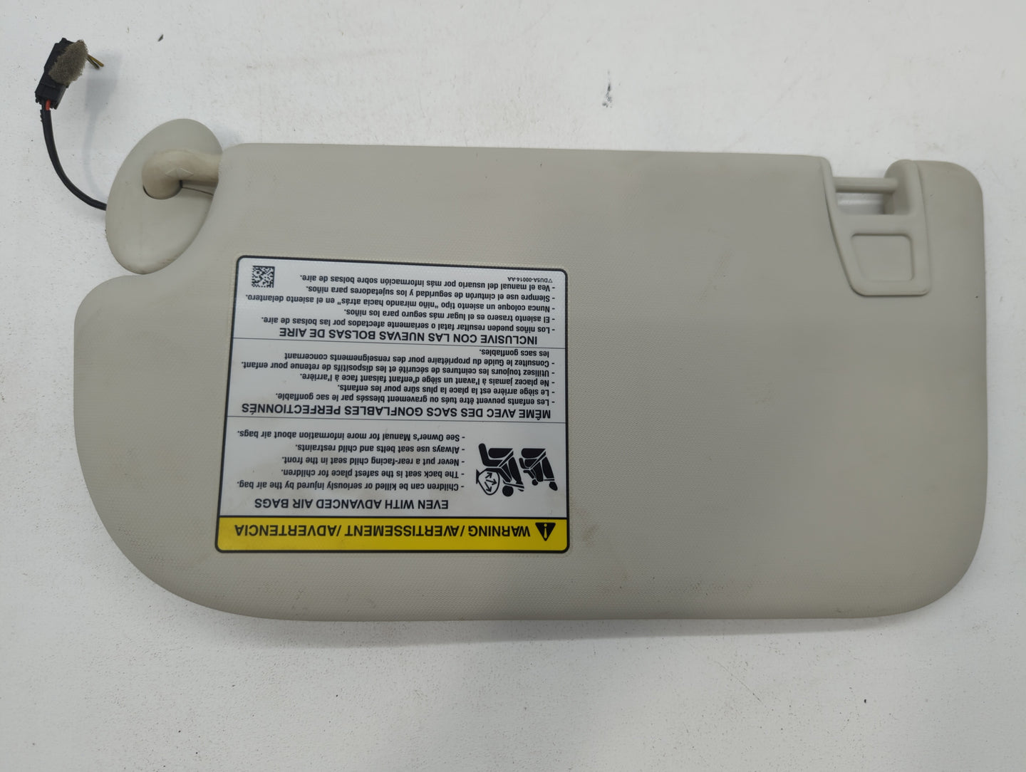 2013-2019 Ford Escape Sun Visor Shade Replacement Passenger Right Mirror Fits Fits 2013 2014 2015 2016 2017 2018 2019 OEM Us
