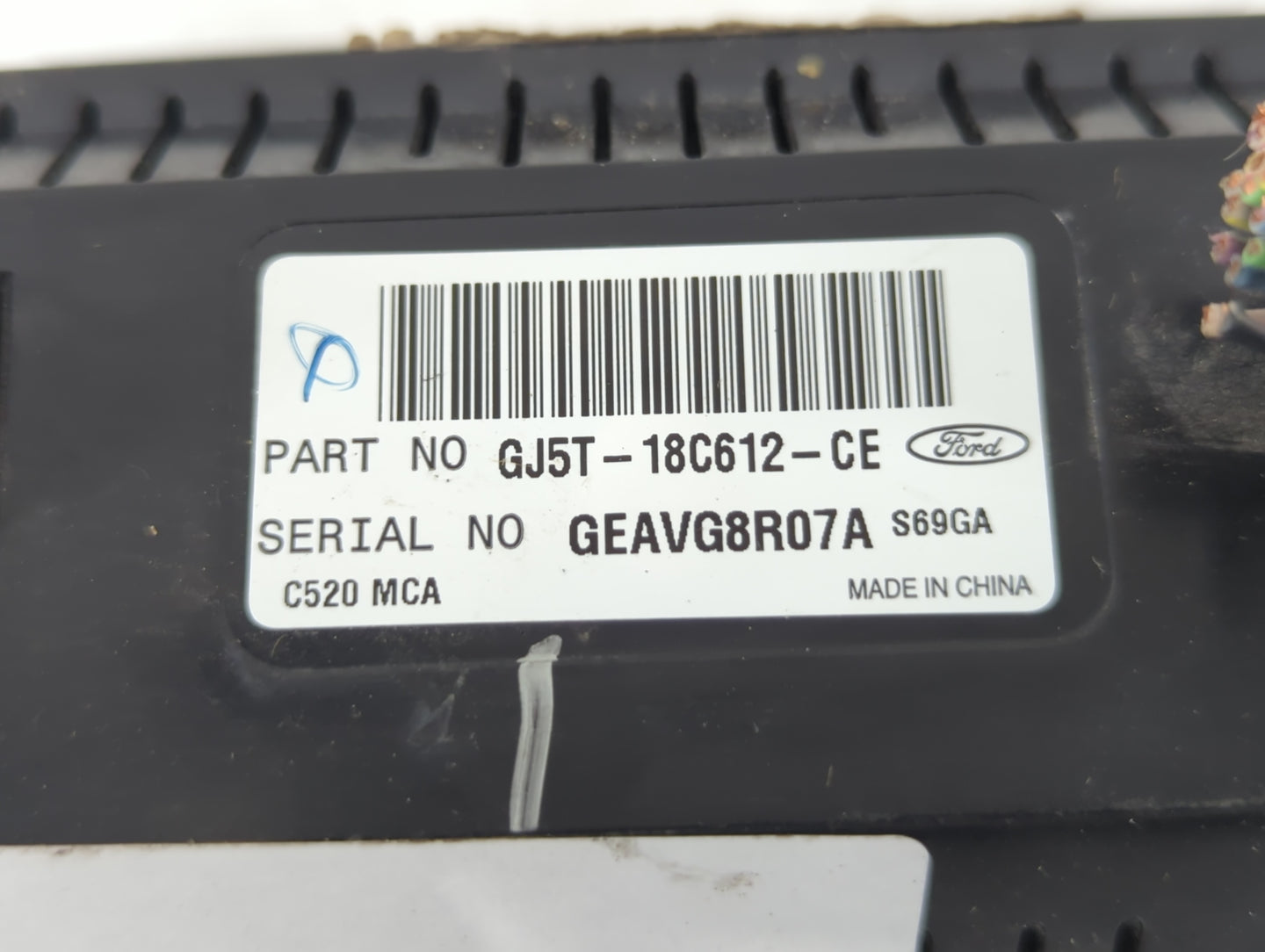 2017 Ford Escape Climate Control Module Temperature AC/Heater Replacement P/N:GJ5T-18C612-CE Fits OEM Used Auto Parts - Oemu