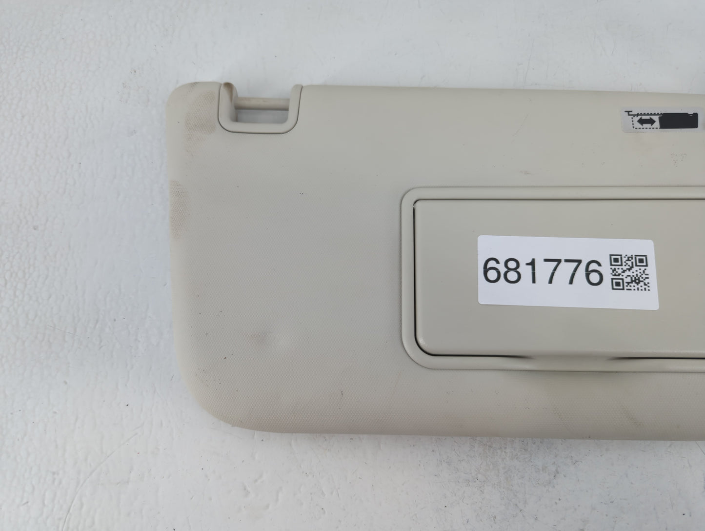 2013-2019 Ford Escape Sun Visor Shade Replacement Passenger Right Mirror Fits Fits 2013 2014 2015 2016 2017 2018 2019 OEM Us
