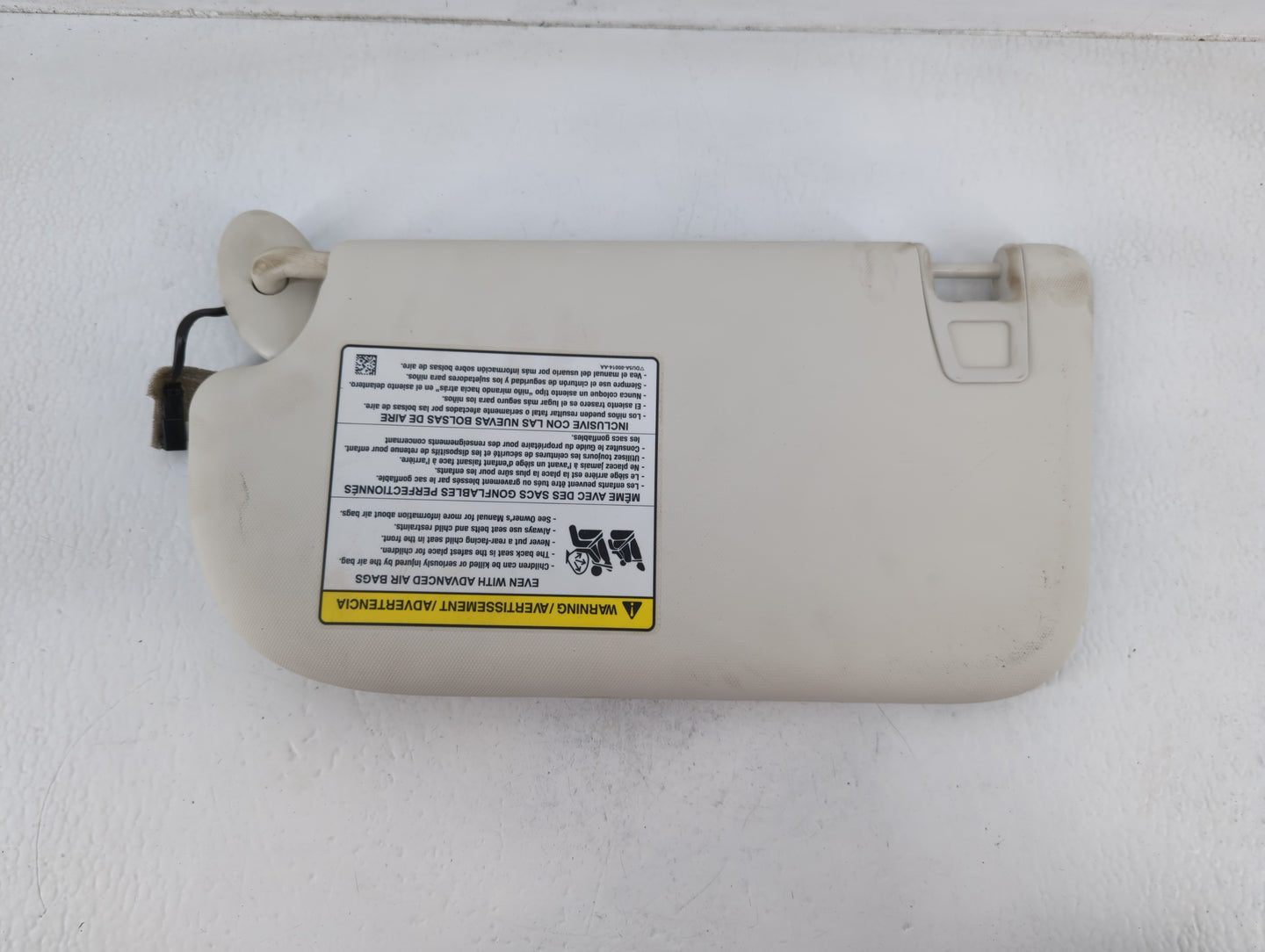 2013-2019 Ford Escape Sun Visor Shade Replacement Passenger Right Mirror Fits Fits 2013 2014 2015 2016 2017 2018 2019 OEM Us