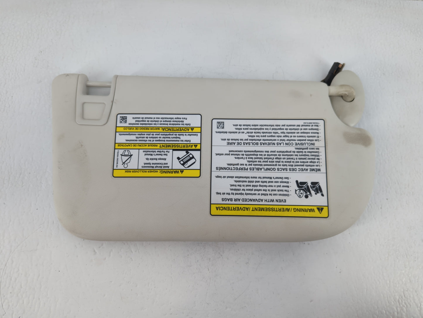 2013-2019 Ford Escape Sun Visor Shade Replacement Driver Left Mirror Fits Fits 2013 2014 2015 2016 2017 2018 2019 OEM Used A