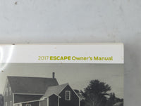 2017 Ford Escape Owners Manual Book Guide P/N:HJ5J 19A321 AC OEM Used Auto Parts - Oemusedautoparts1.com