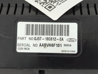 2017 Ford Escape Climate Control Module Temperature AC/Heater Replacement P/N:GJ5T-18C612-EA Fits OEM Used Auto Parts - Oemu