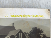 2017 Ford Escape Owners Manual Book Guide P/N:HJ5J19A321AA OEM Used Auto Parts - Oemusedautoparts1.com