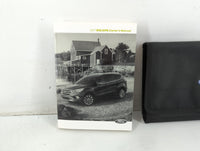 2017 Ford Escape Owners Manual Book Guide P/N:HJ5J 19A321 AC OEM Used Auto Parts - Oemusedautoparts1.com