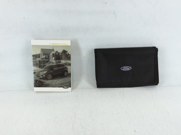 2017 Ford Escape Owners Manual Book Guide P/N:HJ5J 19A321 AA OEM Used Auto Parts - Oemusedautoparts1.com