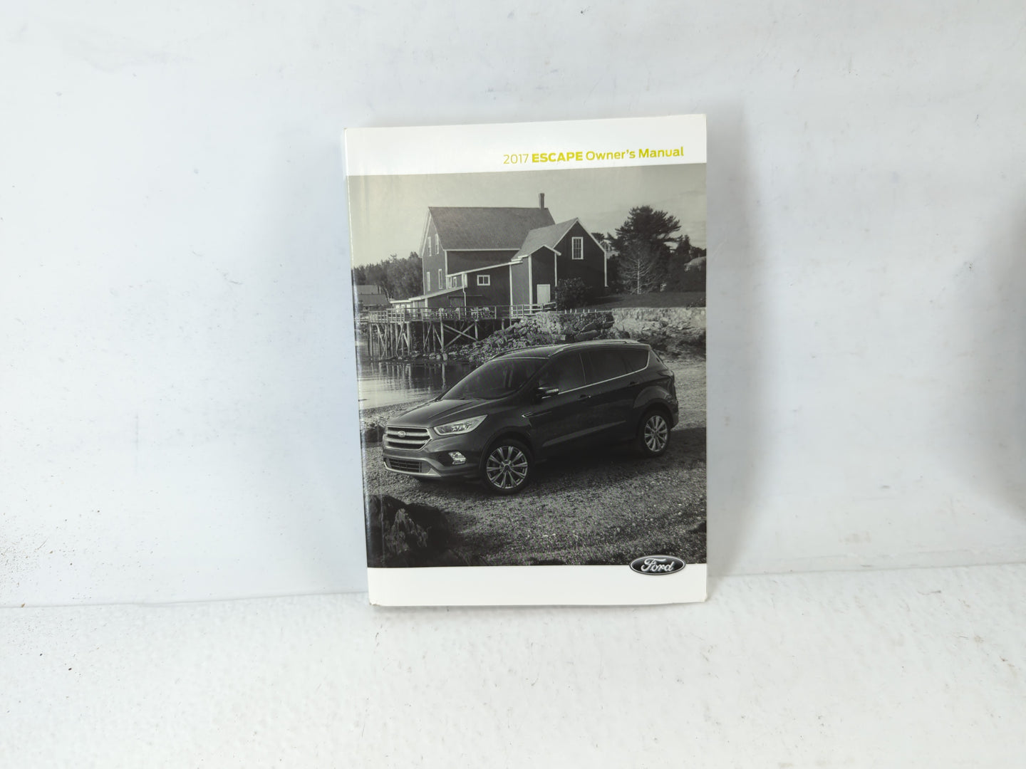 2017 Ford Escape Owners Manual Book Guide P/N:HJ5J 19A321 AA OEM Used Auto Parts - Oemusedautoparts1.com