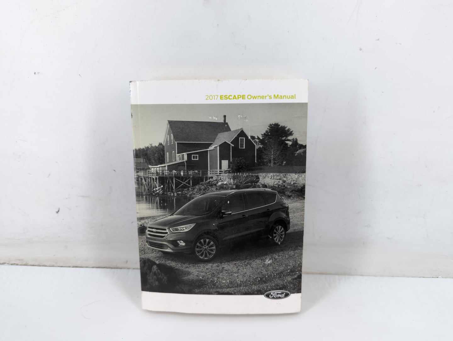 2017 Ford Escape Owners Manual Book Guide P/N:HJ5J 19A321 AB OEM Used Auto Parts - Oemusedautoparts1.com