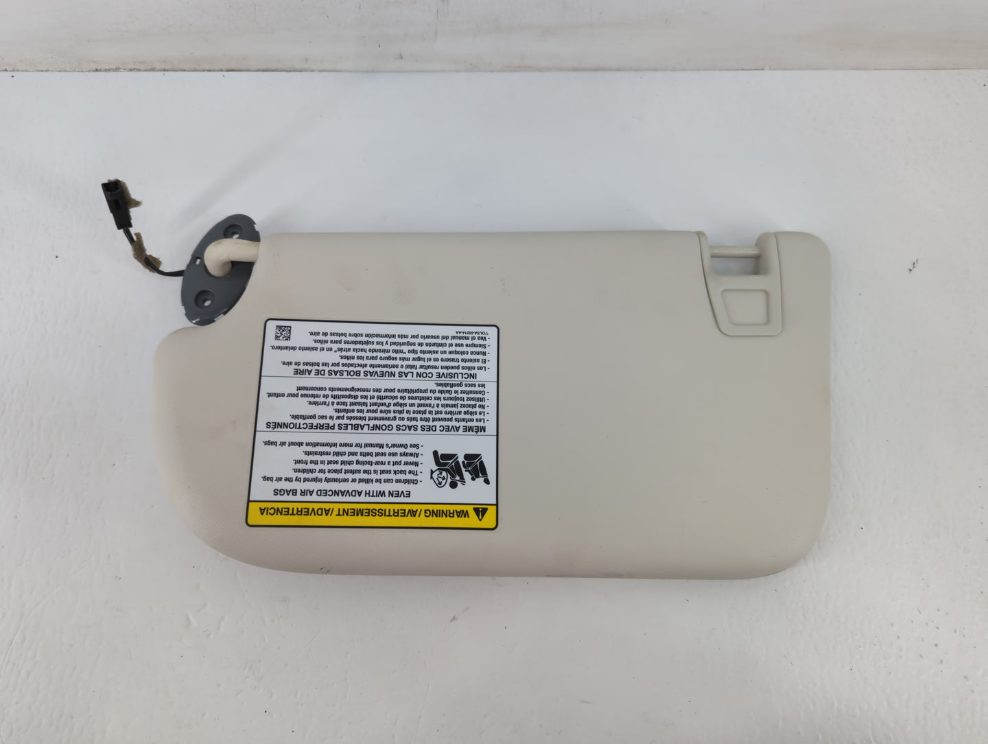 2013-2019 Ford Escape Sun Visor Shade Replacement Passenger Right Mirror Fits Fits 2013 2014 2015 2016 2017 2018 2019 OEM Us
