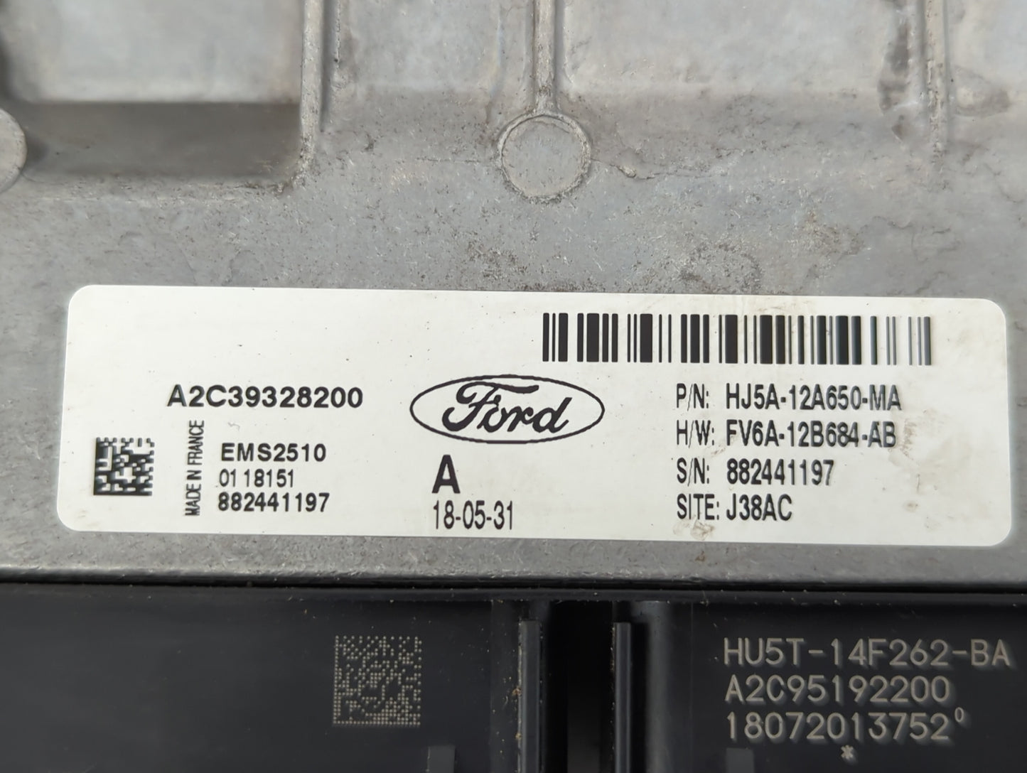 2017-2019 Ford Escape PCM Engine Control Computer ECU ECM PCU OEM P/N:HJ5A-12A650-MA A2C39328200 Fits Fits 2017 2018 2019 OE