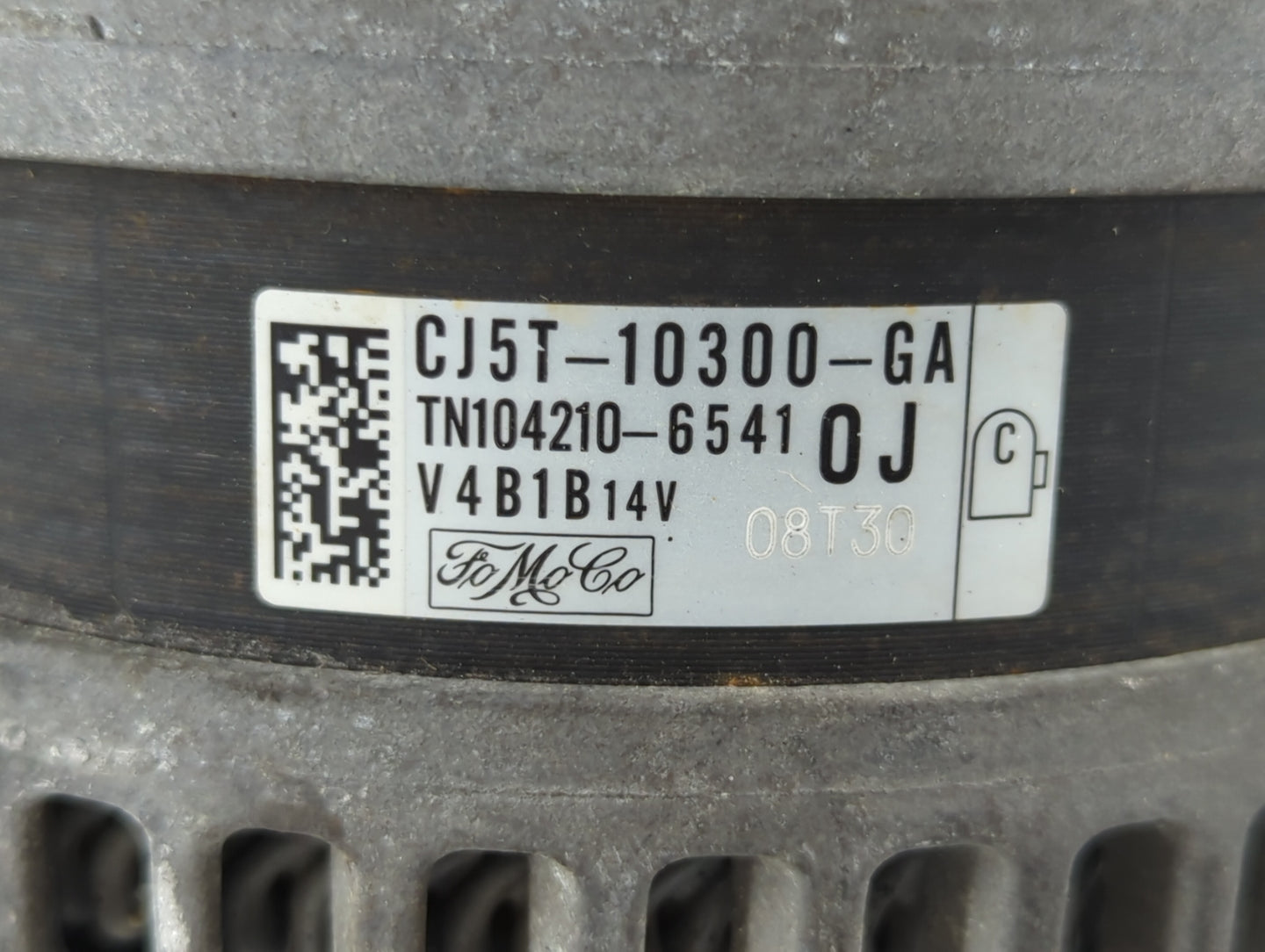 2013-2019 Ford Escape Alternator Replacement Generator Charging Assembly Engine OEM P/N:CJ5T-10300-GA Fits OEM Used Auto Par