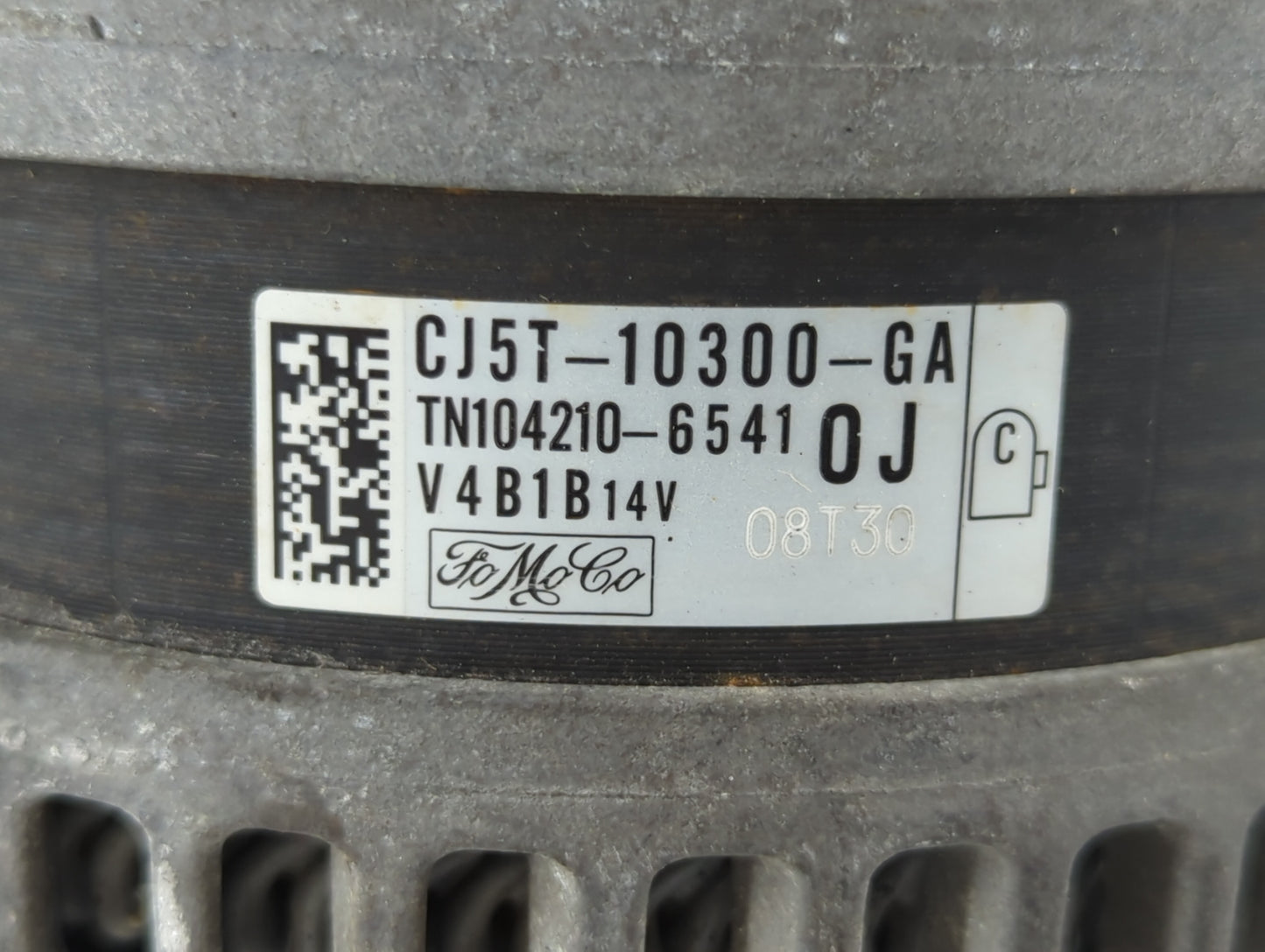 2013-2019 Ford Escape Alternator Replacement Generator Charging Assembly Engine OEM P/N:CJ5T-10300-GA Fits OEM Used Auto Par