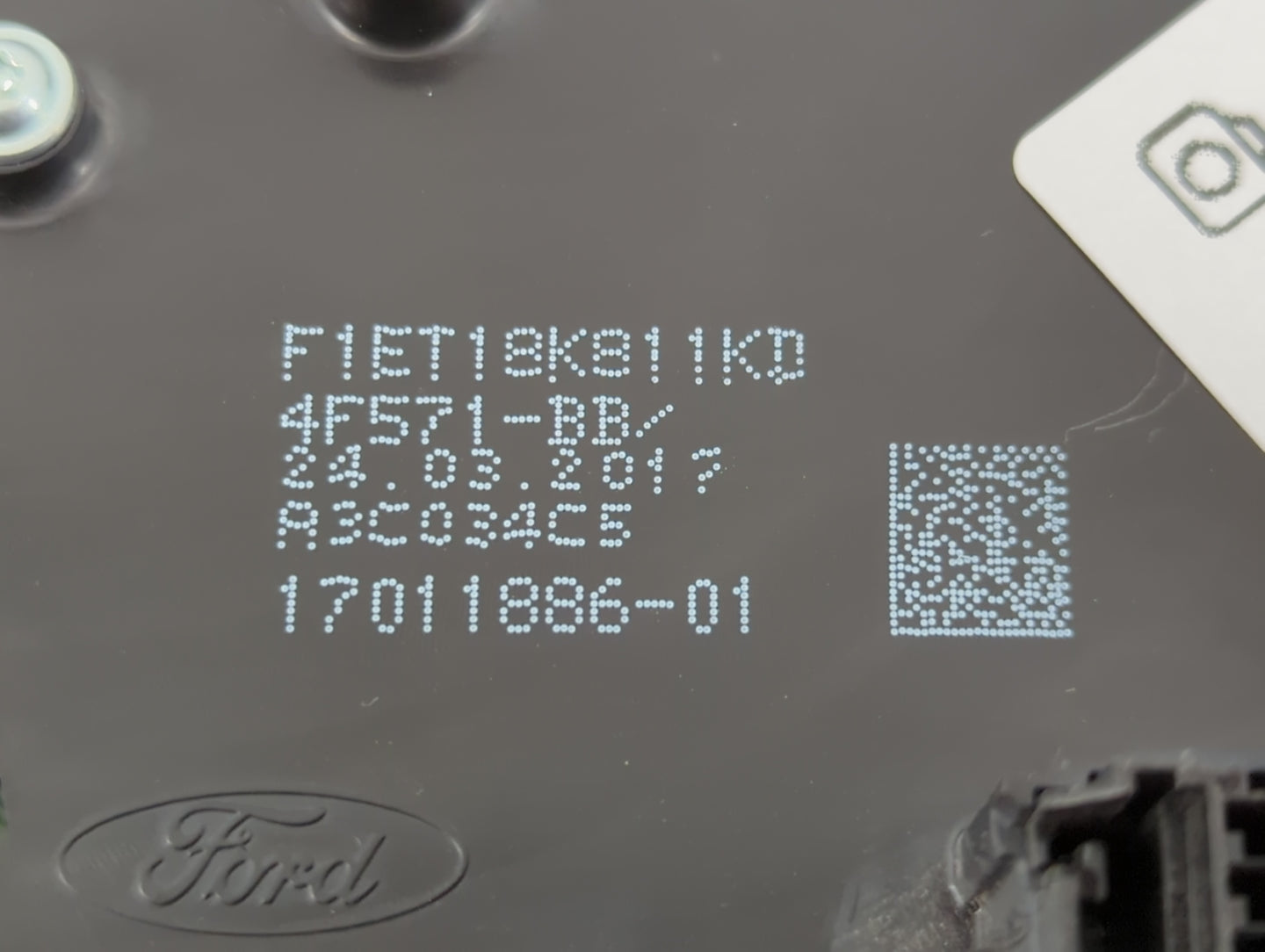 2017-2019 Ford Escape Am Fm Cd Player Radio Receiver - Oemusedautoparts1.com