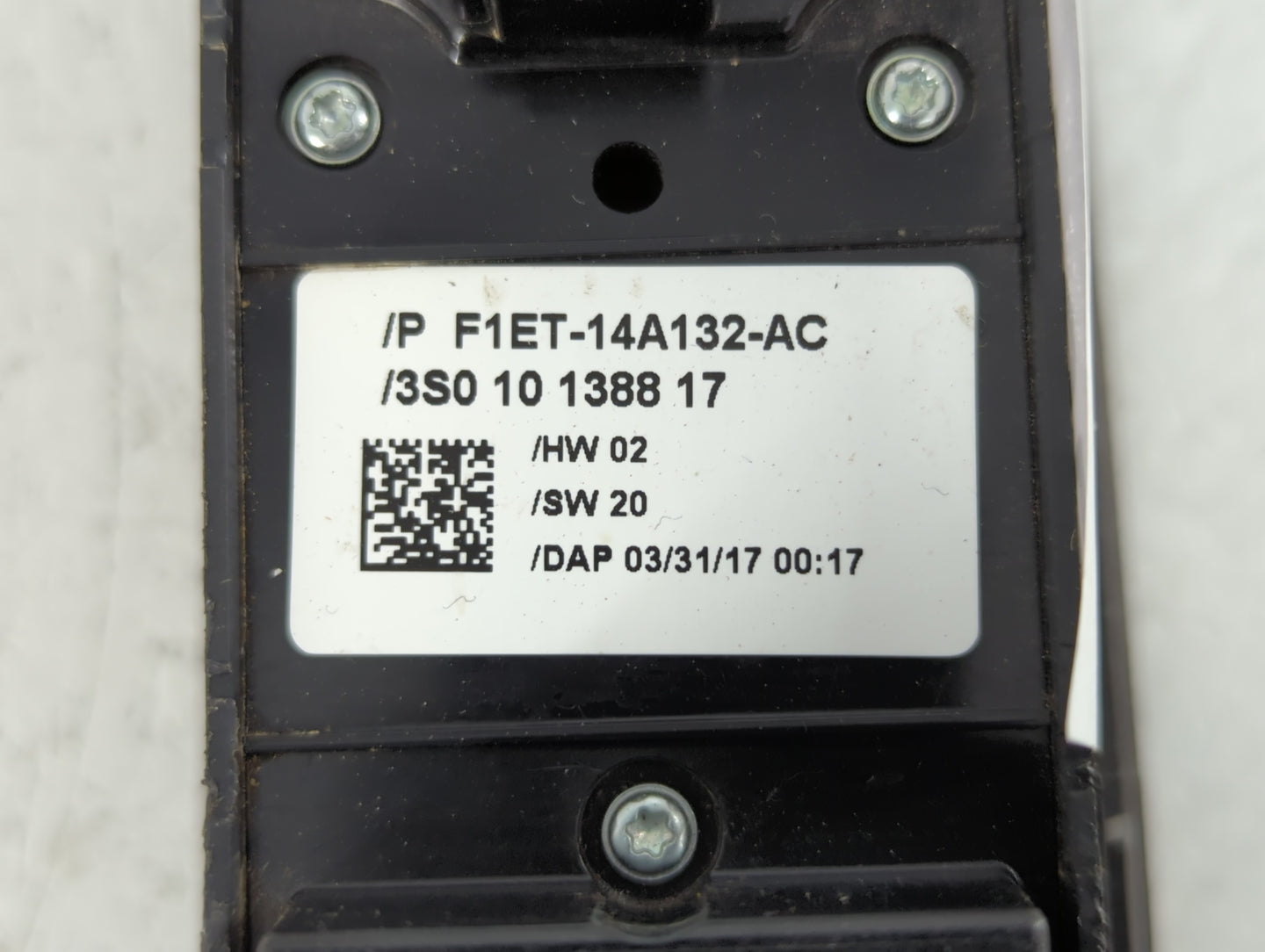 2013-2019 Ford Escape Master Power Window Switch Replacement Driver Side Left P/N:F1ET-14A132-AC Fits OEM Used Auto Parts - 