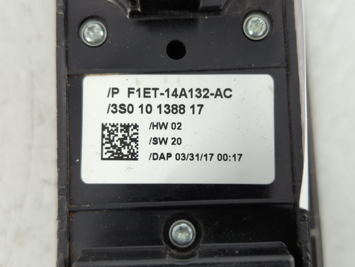 2013-2019 Ford Escape Master Power Window Switch Replacement Driver Side Left P/N:F1ET-14A132-AC Fits OEM Used Auto Parts - 