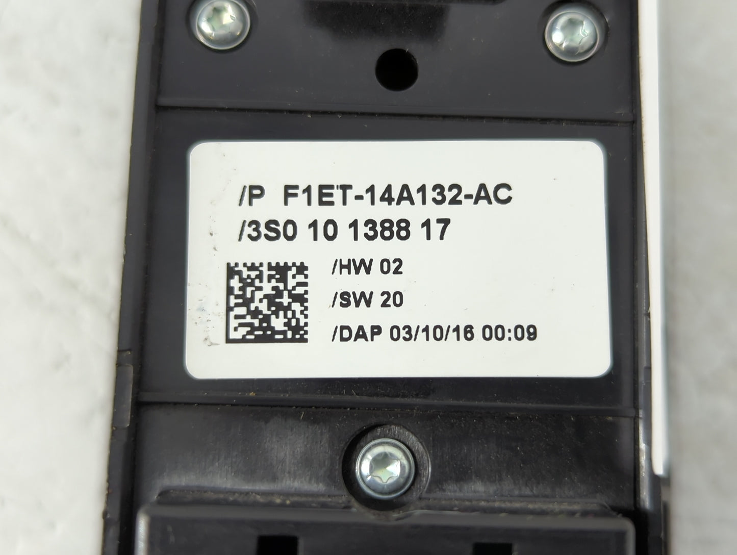 2013-2019 Ford Escape Master Power Window Switch Replacement Driver Side Left P/N:F1ET-14A132-AC Fits OEM Used Auto Parts - 
